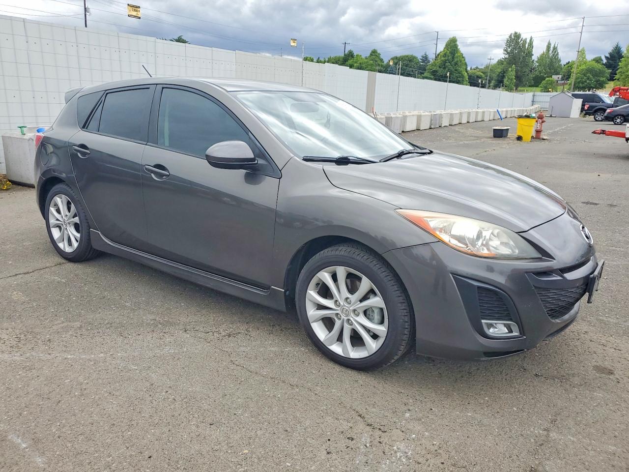 2010 Mazda 3 S Серый vin: JM1BL1H69A1326115