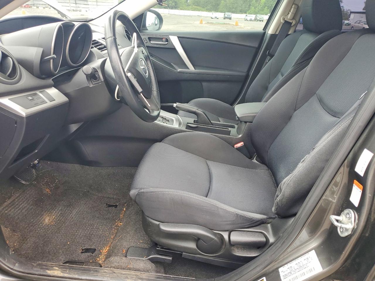 2010 Mazda 3 S Серый vin: JM1BL1H69A1326115