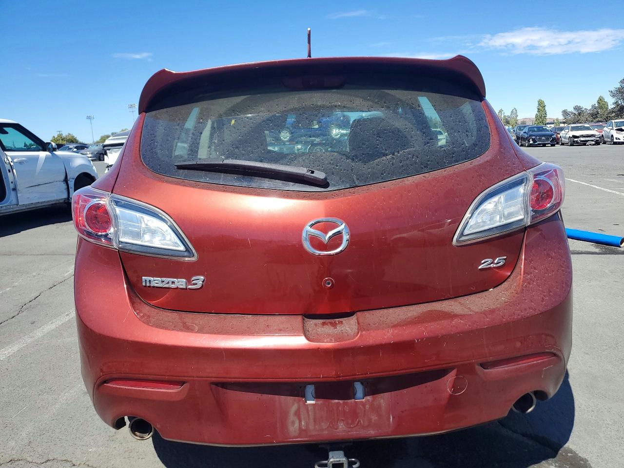 2010 Mazda 3 S Красный vin: JM1BL1H6XA1325359