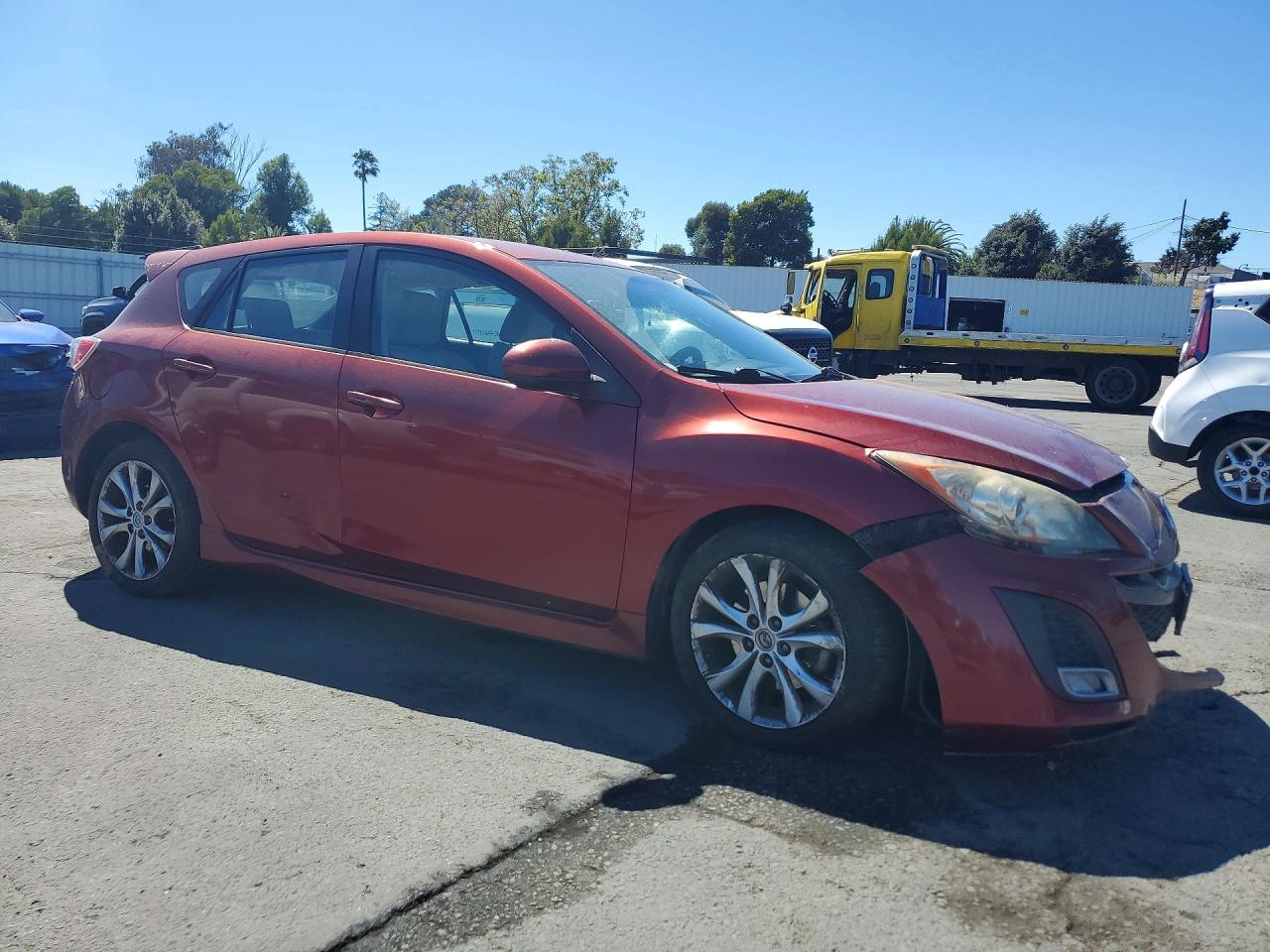 2010 Mazda 3 S Красный vin: JM1BL1H6XA1325359
