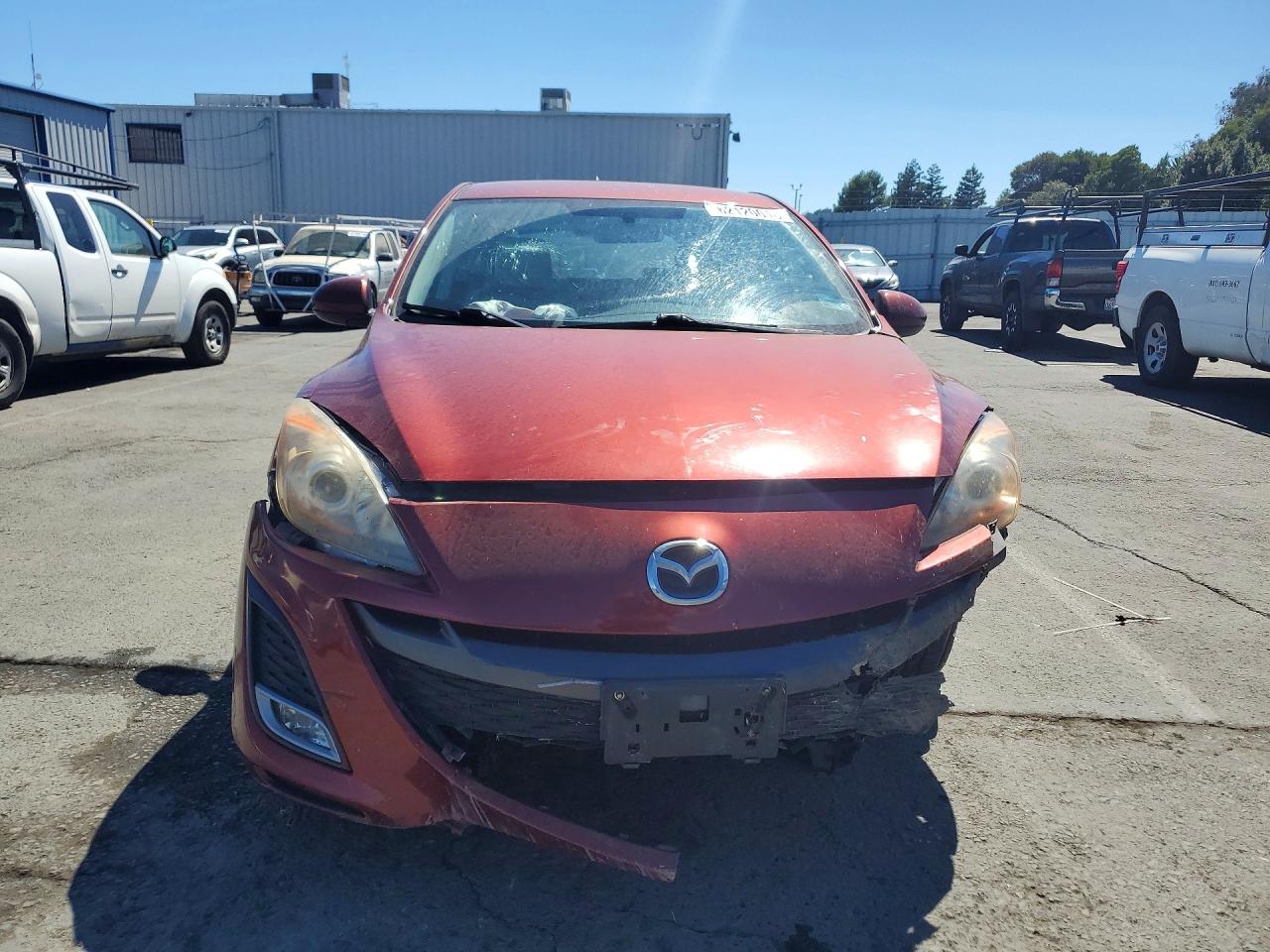 2010 Mazda 3 S Красный vin: JM1BL1H6XA1325359