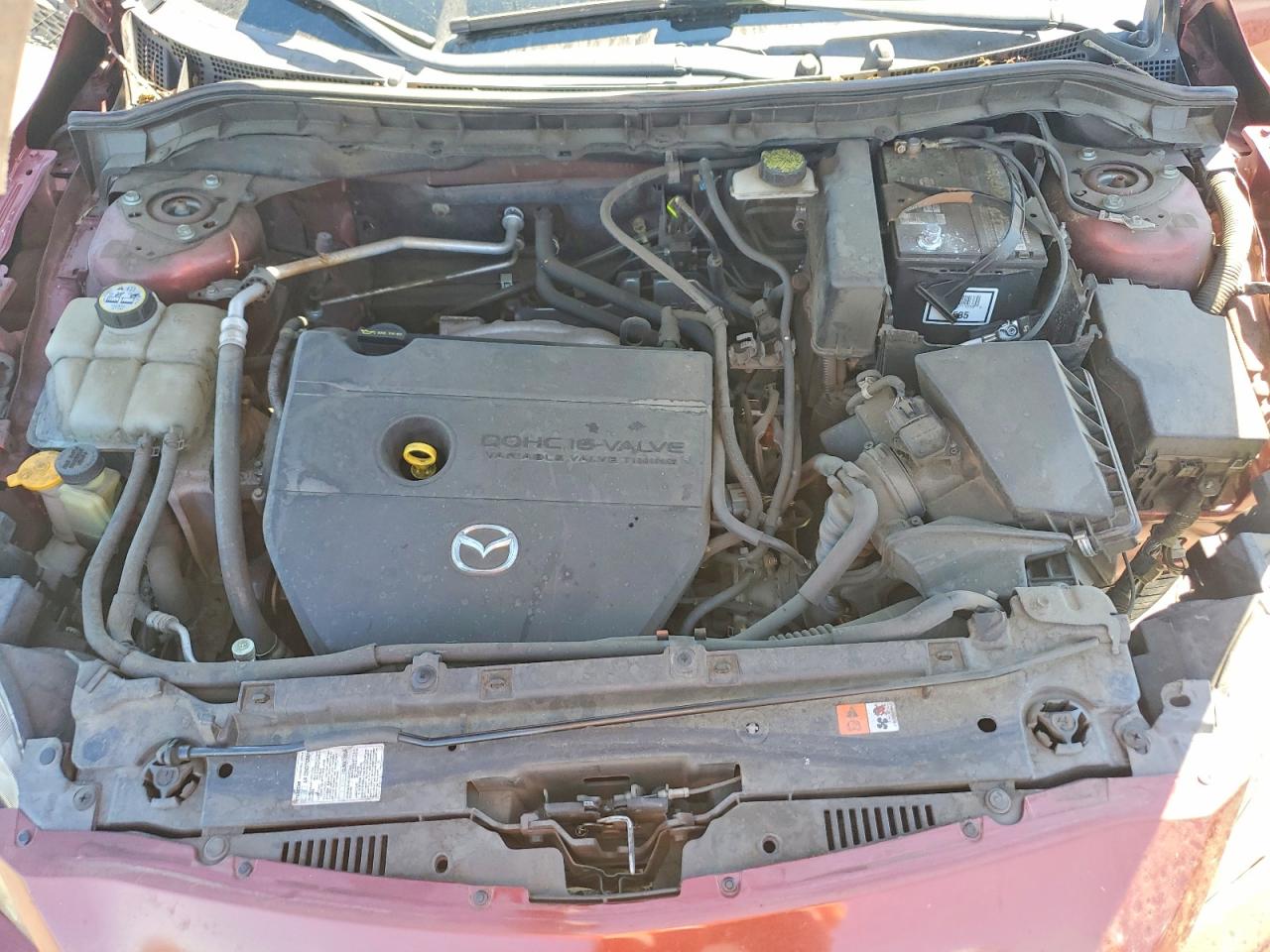 2010 Mazda 3 S Красный vin: JM1BL1H6XA1325359