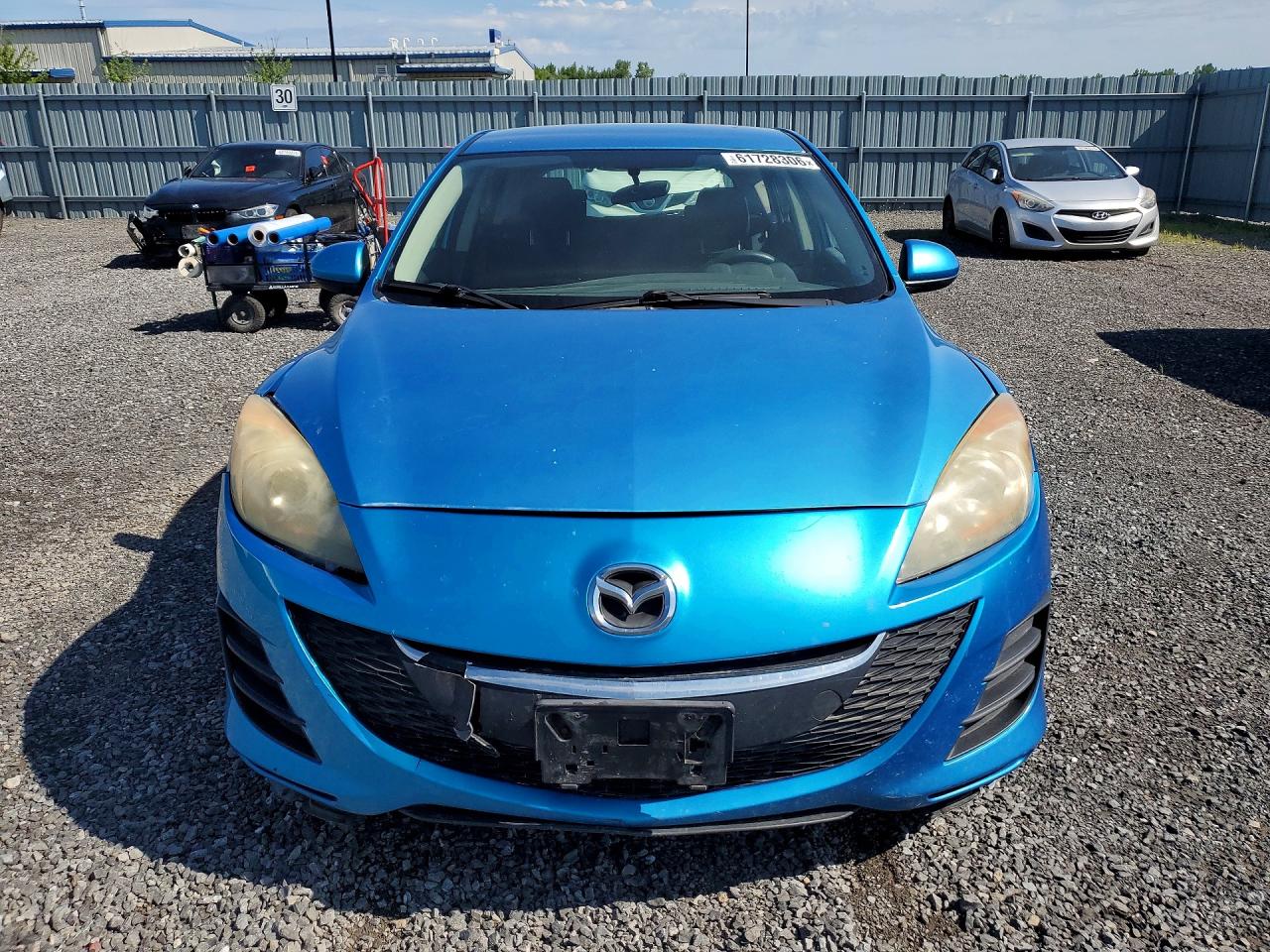 2010 Mazda 3 I Blue vin: JM1BL1HF0A1200094