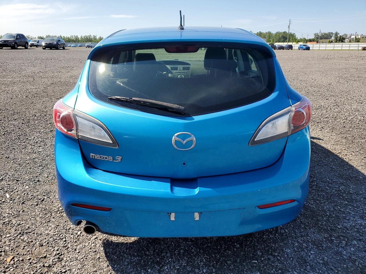 2010 Mazda 3 I Blue vin: JM1BL1HF0A1200094