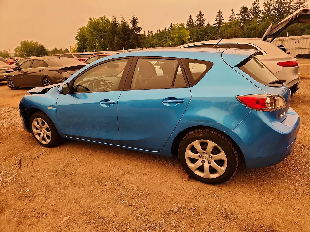 2010 Mazda 3 Sport Blue vin: JM1BL1HF2A1259700