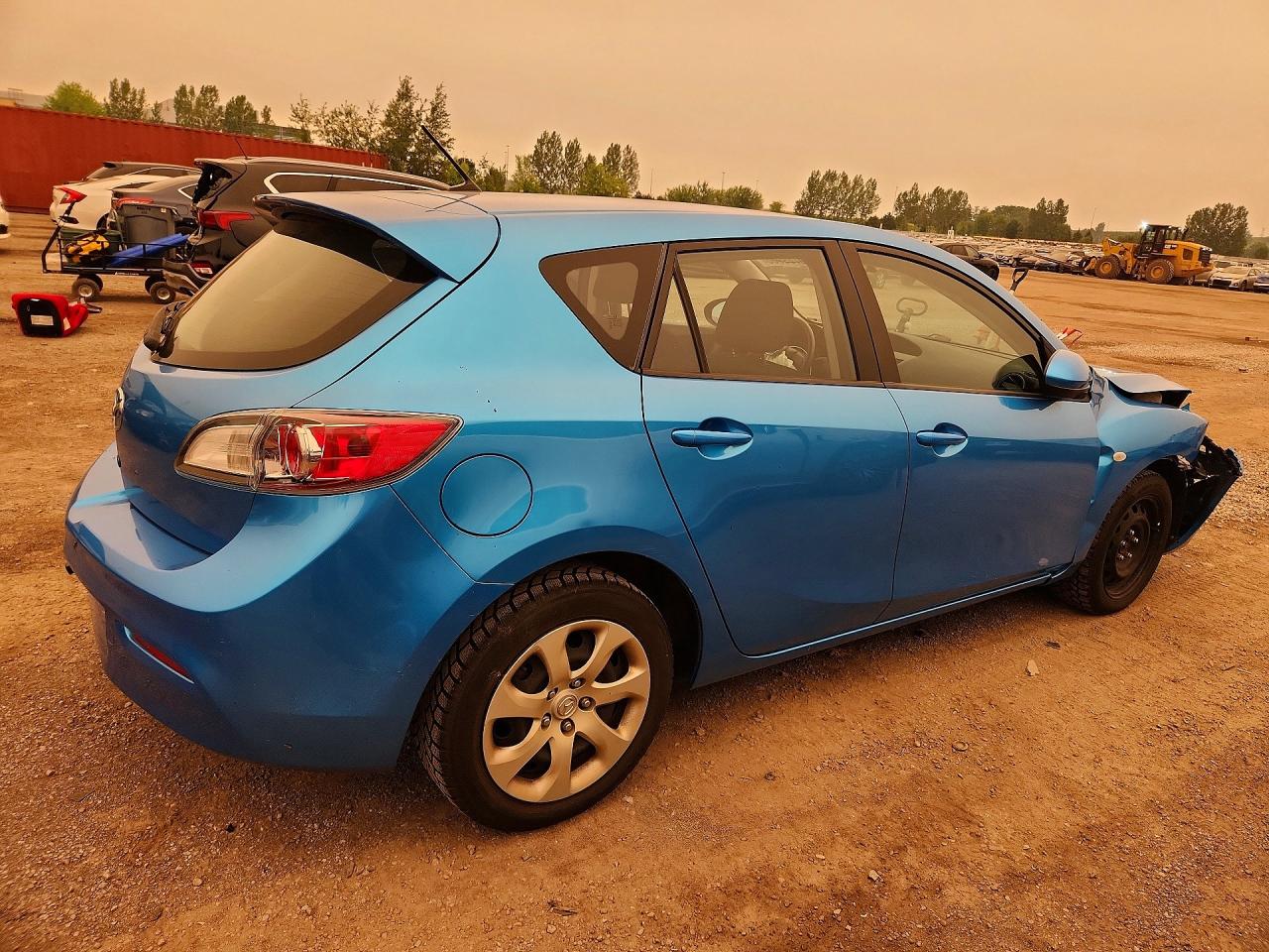 2010 Mazda 3 Sport Blue vin: JM1BL1HF2A1259700