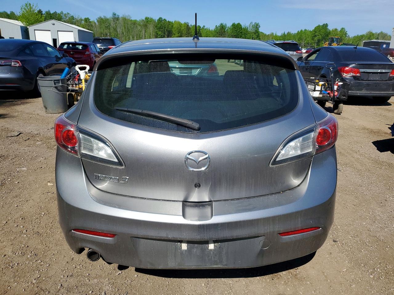 2010 Mazda 3 I Silver vin: JM1BL1HF3A1218699