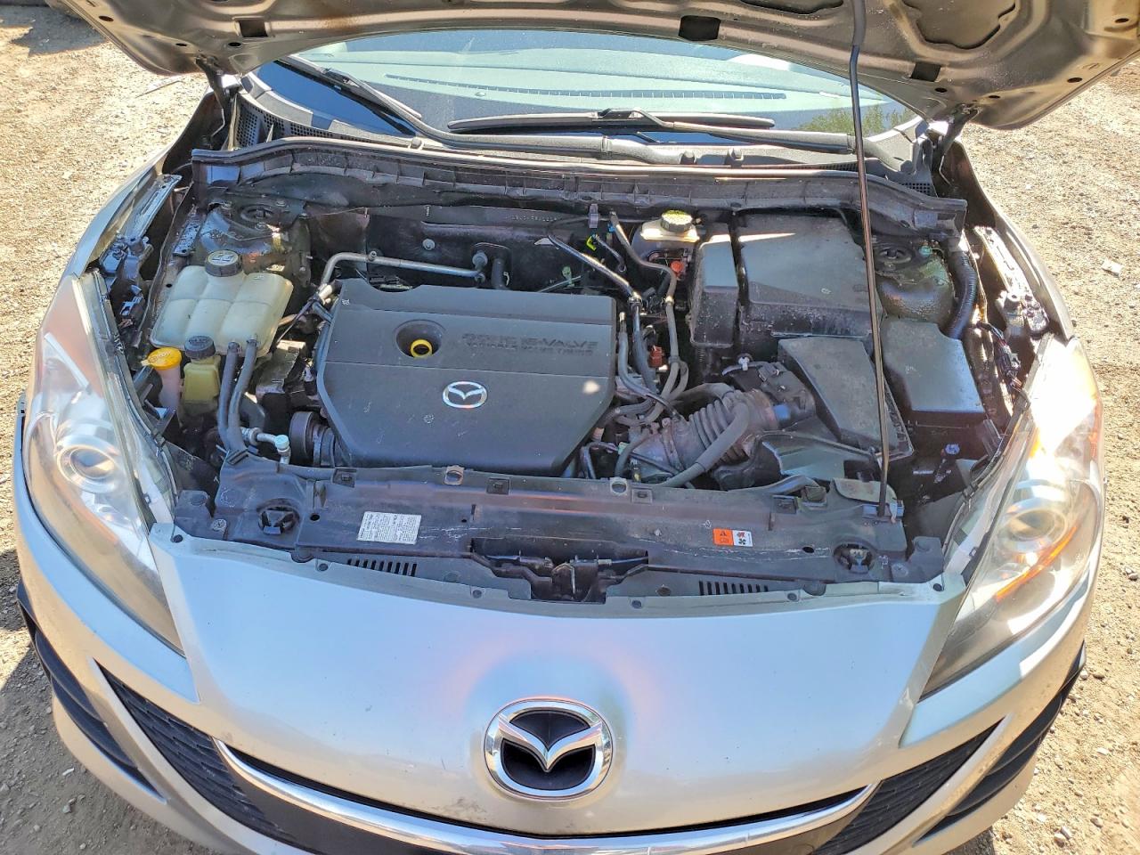 2010 Mazda 3 I Silver vin: JM1BL1HF3A1218699