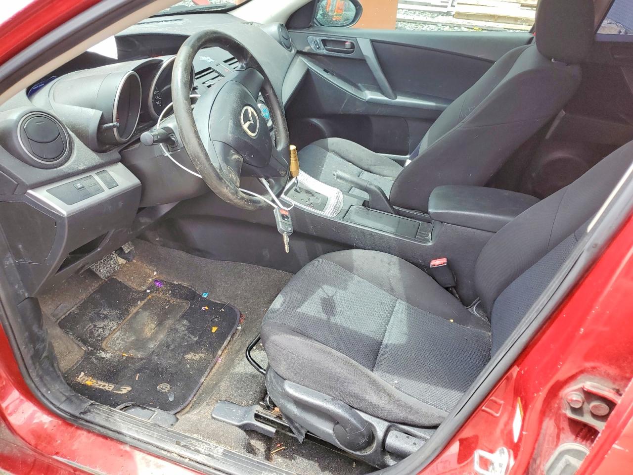 2010 Mazda 3 I Red vin: JM1BL1HF6A1251406