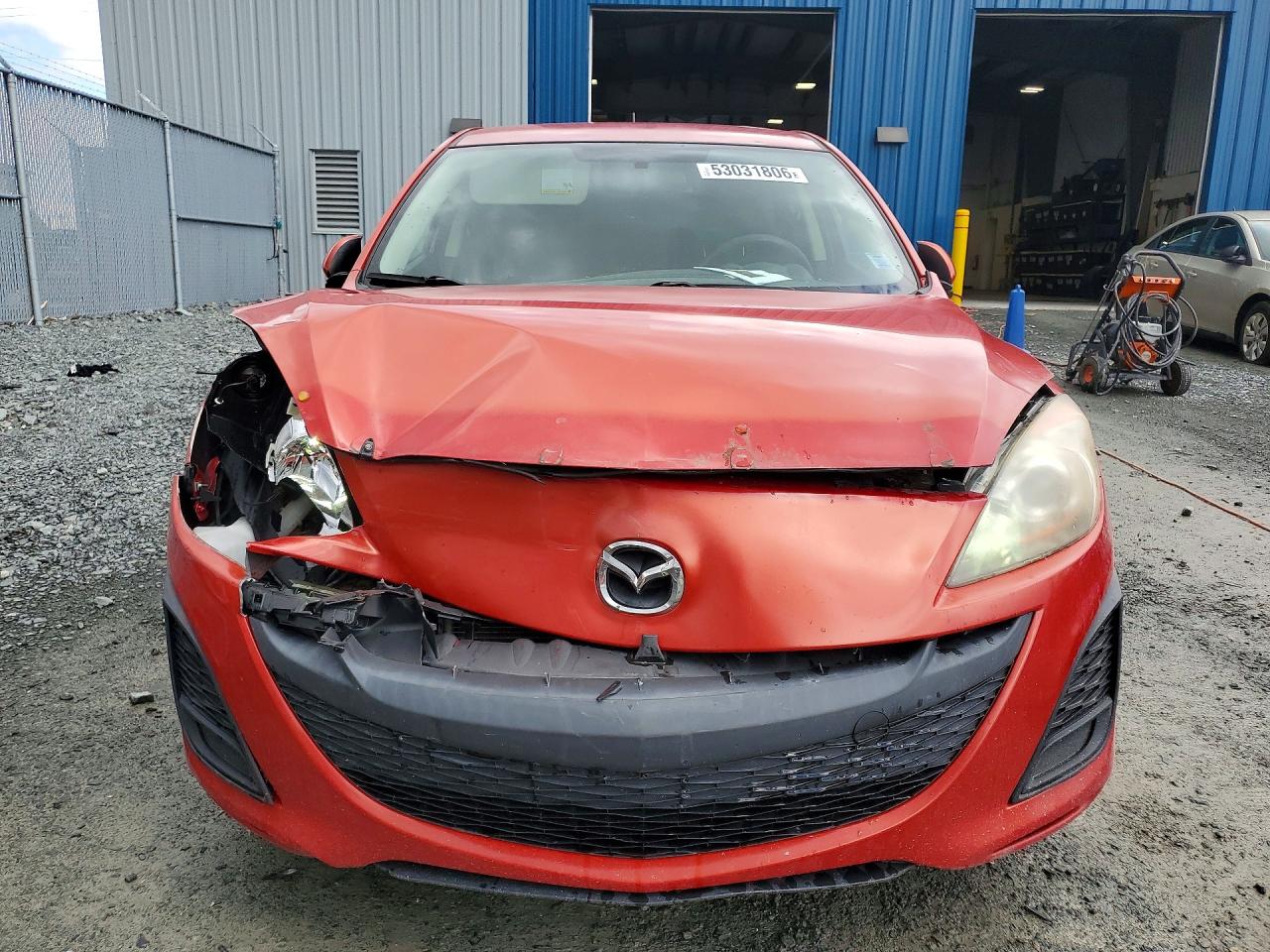 2010 Mazda 3 I Red vin: JM1BL1HF6A1251406