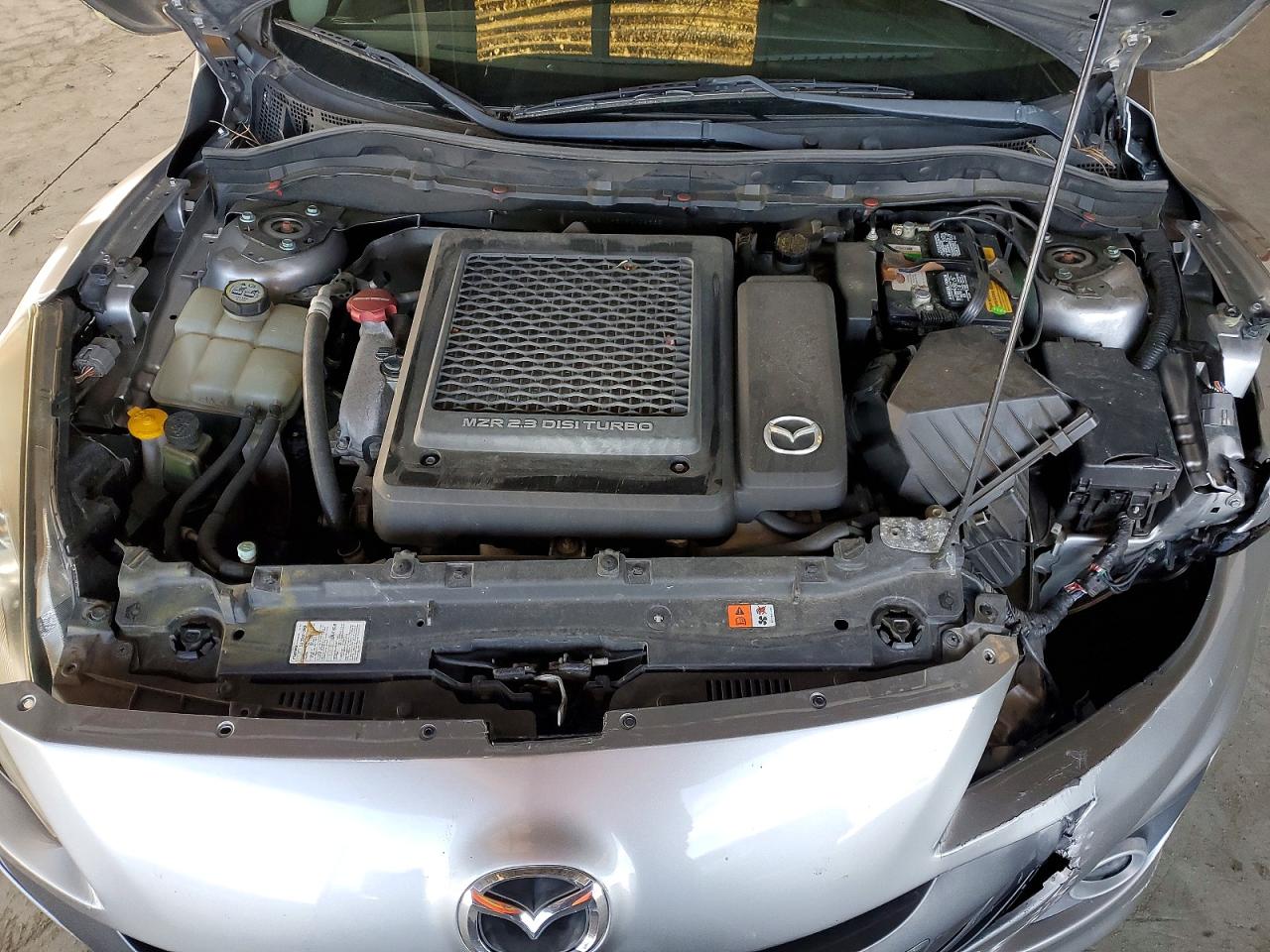 2011 Mazda Speed 3 Gray vin: JM1BL1K30B1409562