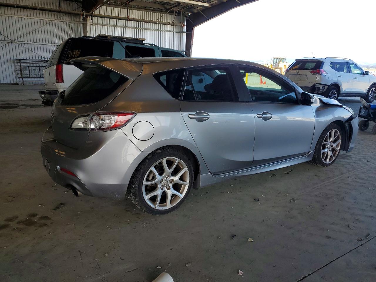 2011 Mazda Speed 3 Gray vin: JM1BL1K30B1409562