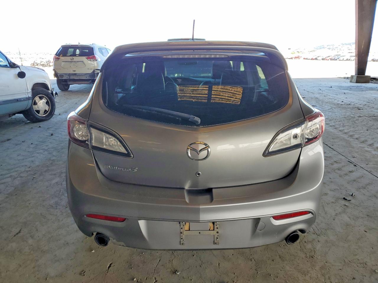 2011 Mazda Speed 3 Gray vin: JM1BL1K30B1409562