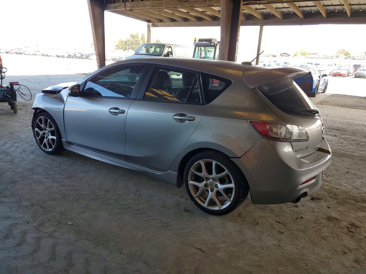 2011 Mazda Speed 3 Gray vin: JM1BL1K30B1409562