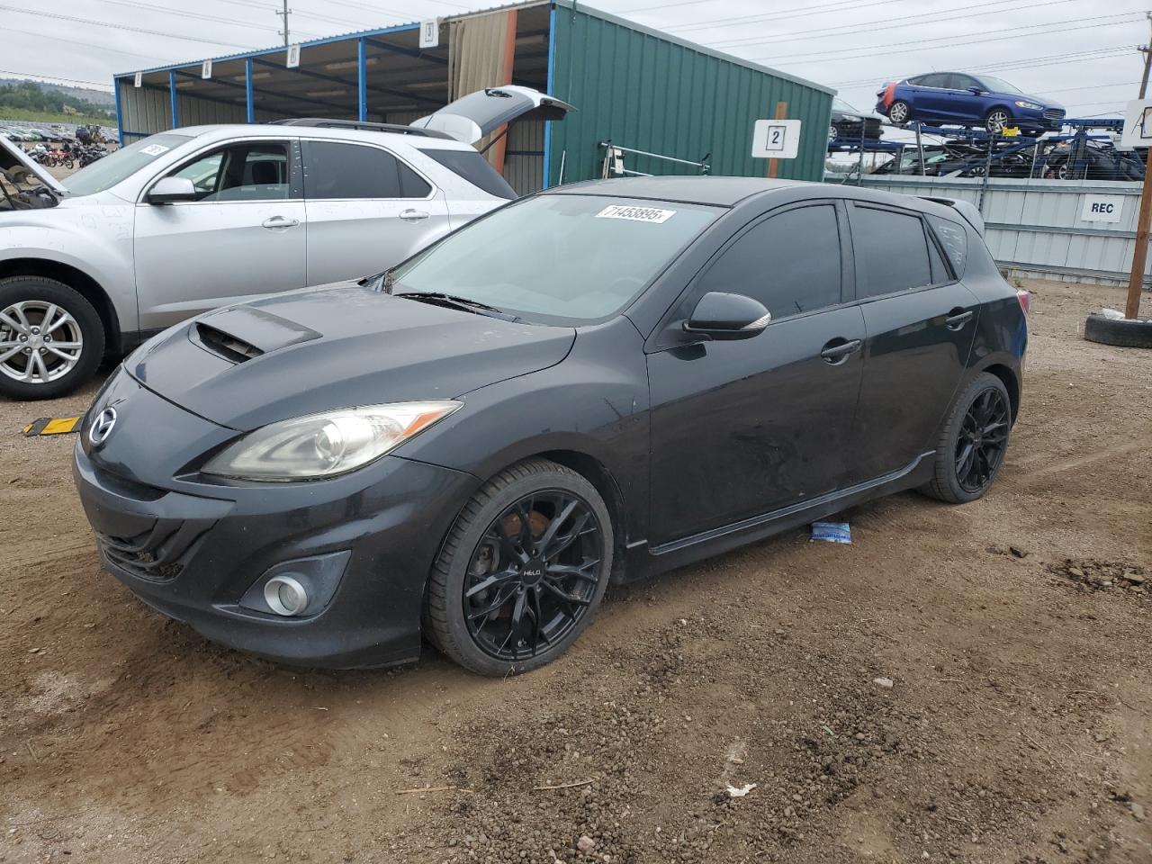 2011 Mazda Speed 3 Black vin: JM1BL1K30B1487680