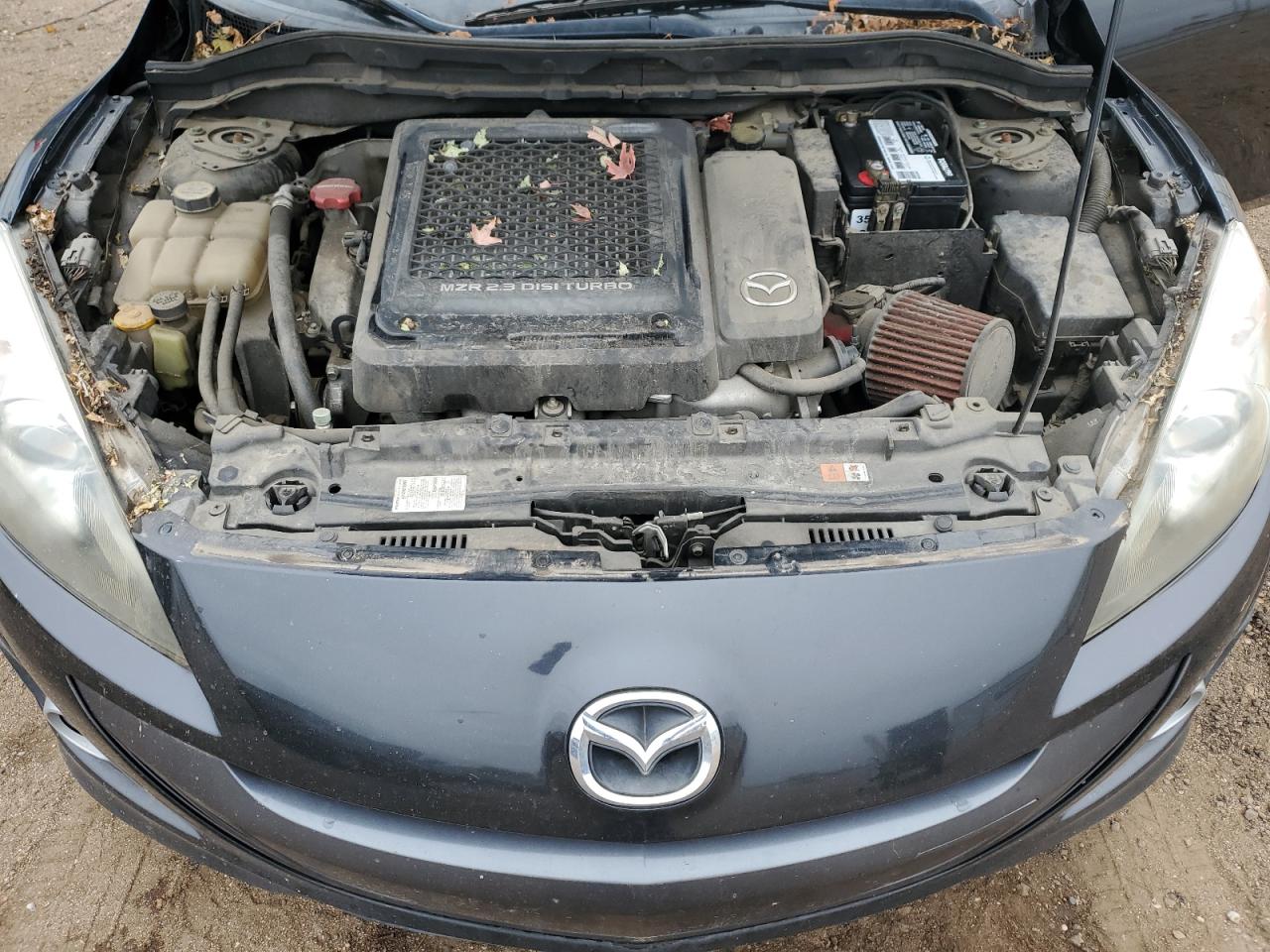 2011 Mazda Speed 3 Black vin: JM1BL1K30B1487680