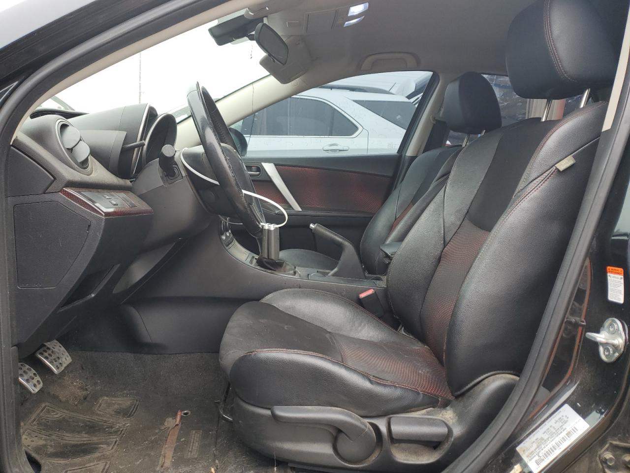 2011 Mazda Speed 3 Black vin: JM1BL1K30B1487680