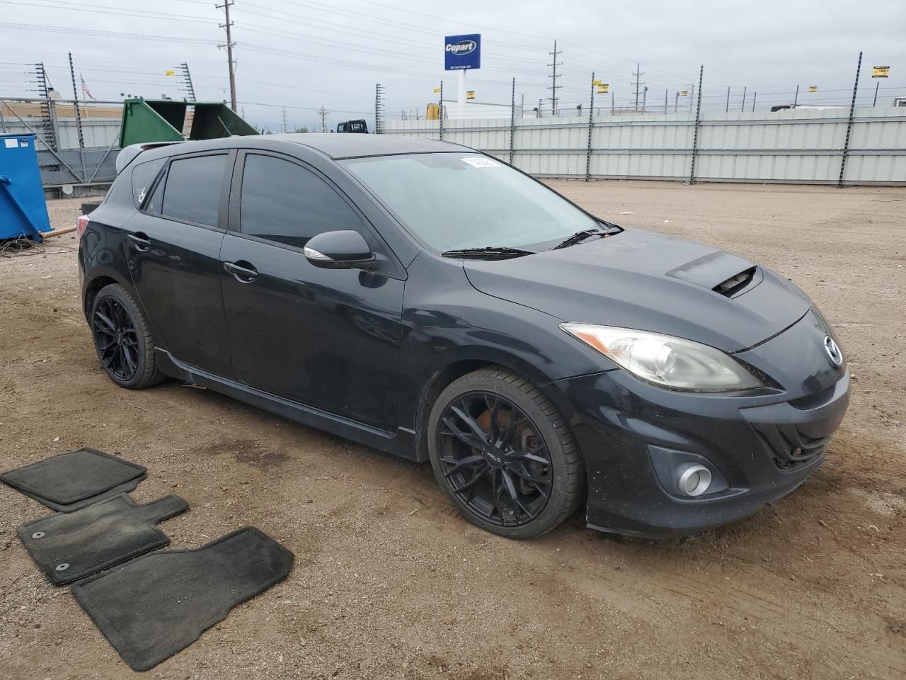 2011 Mazda Speed 3 Black vin: JM1BL1K30B1487680