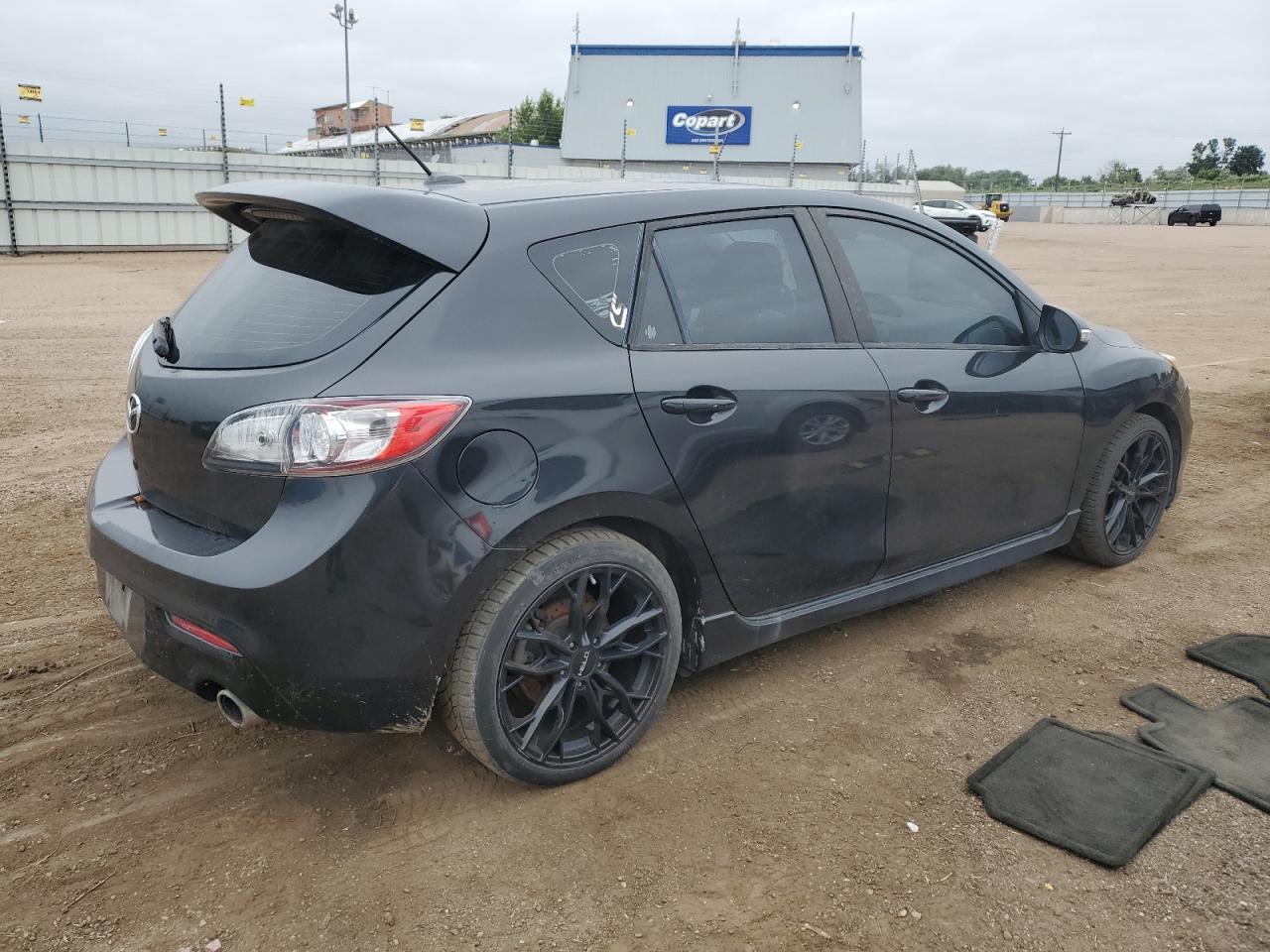 2011 Mazda Speed 3 Black vin: JM1BL1K30B1487680
