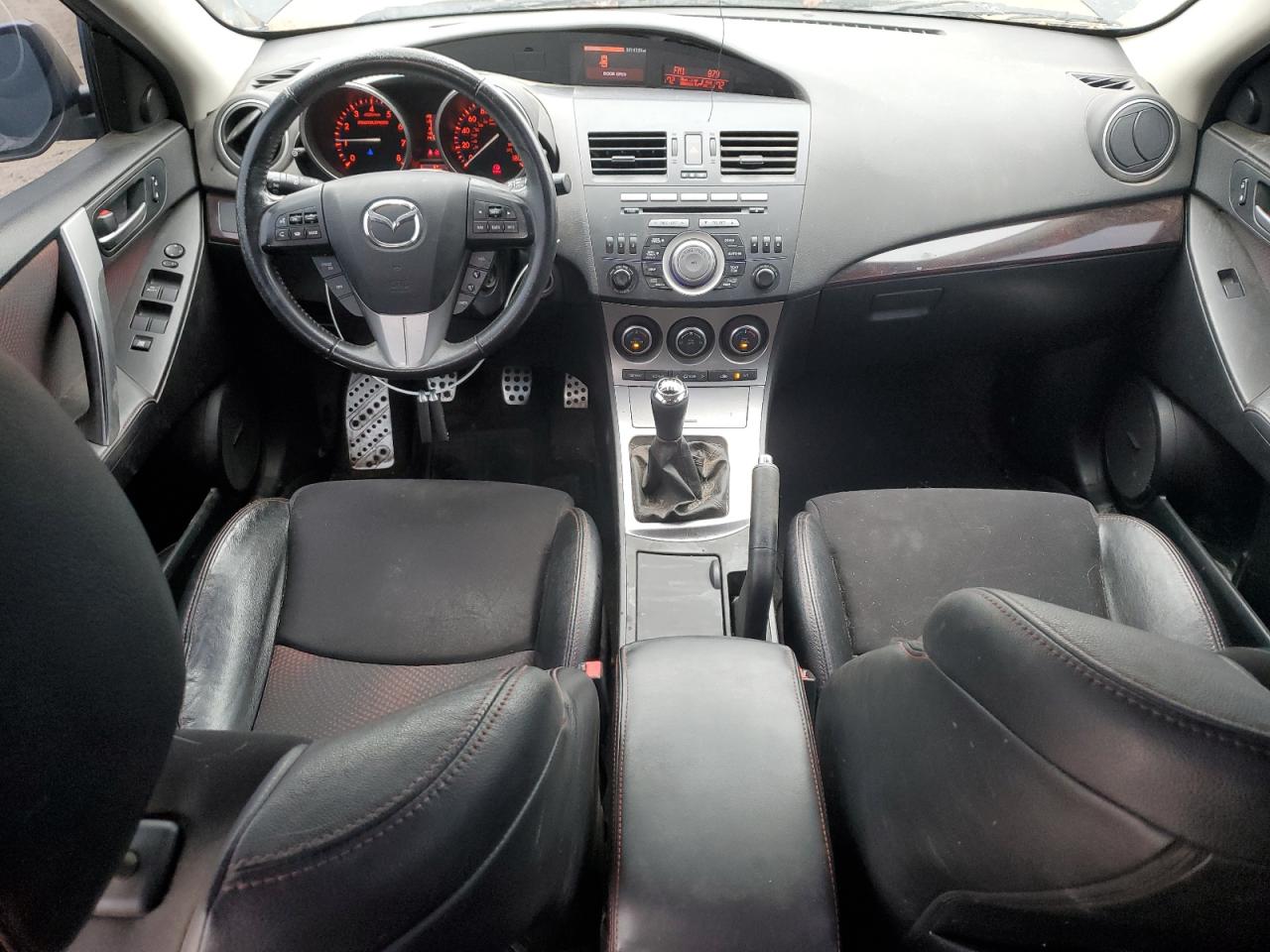 2011 Mazda Speed 3 Black vin: JM1BL1K30B1487680