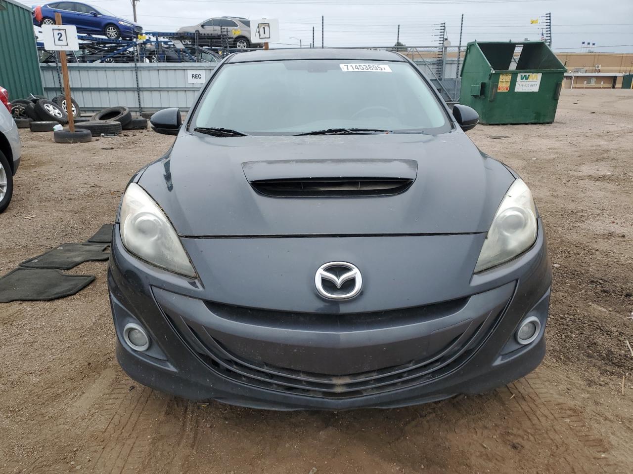 2011 Mazda Speed 3 Black vin: JM1BL1K30B1487680