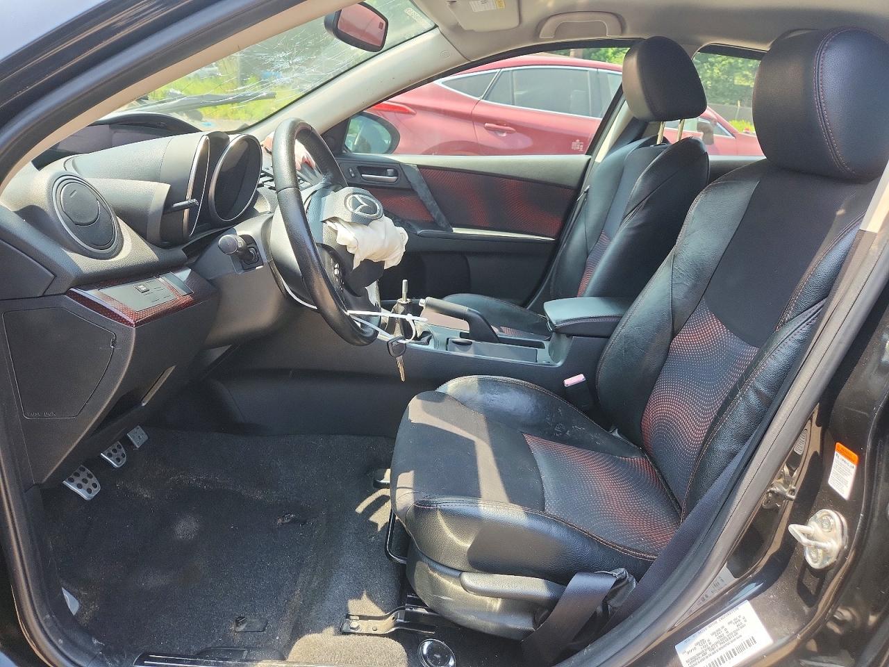 2011 Mazda Speed 3 Black vin: JM1BL1K31B1355172