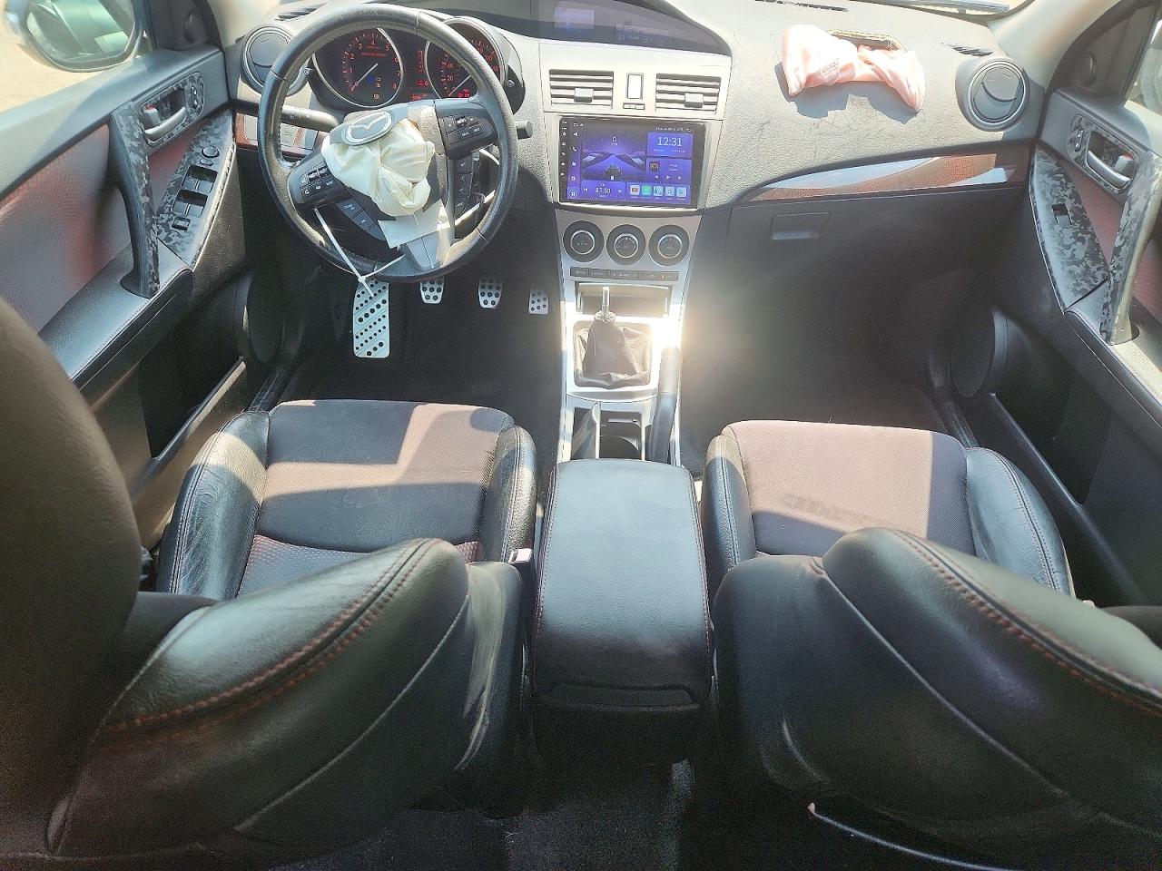 2011 Mazda Speed 3 Black vin: JM1BL1K31B1355172