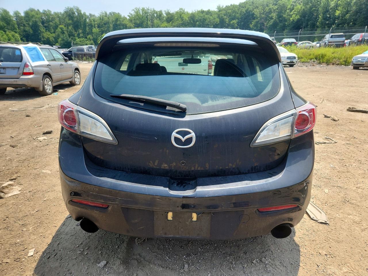 2011 Mazda Speed 3 Black vin: JM1BL1K31B1355172