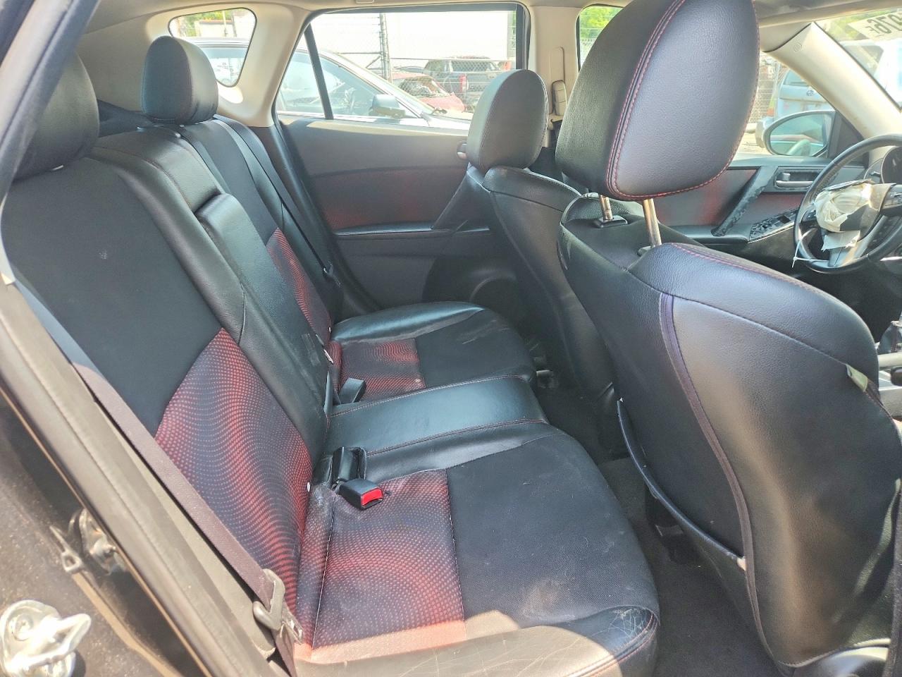 2011 Mazda Speed 3 Black vin: JM1BL1K31B1355172