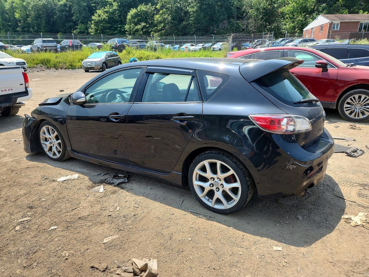 2011 Mazda Speed 3 Black vin: JM1BL1K31B1355172
