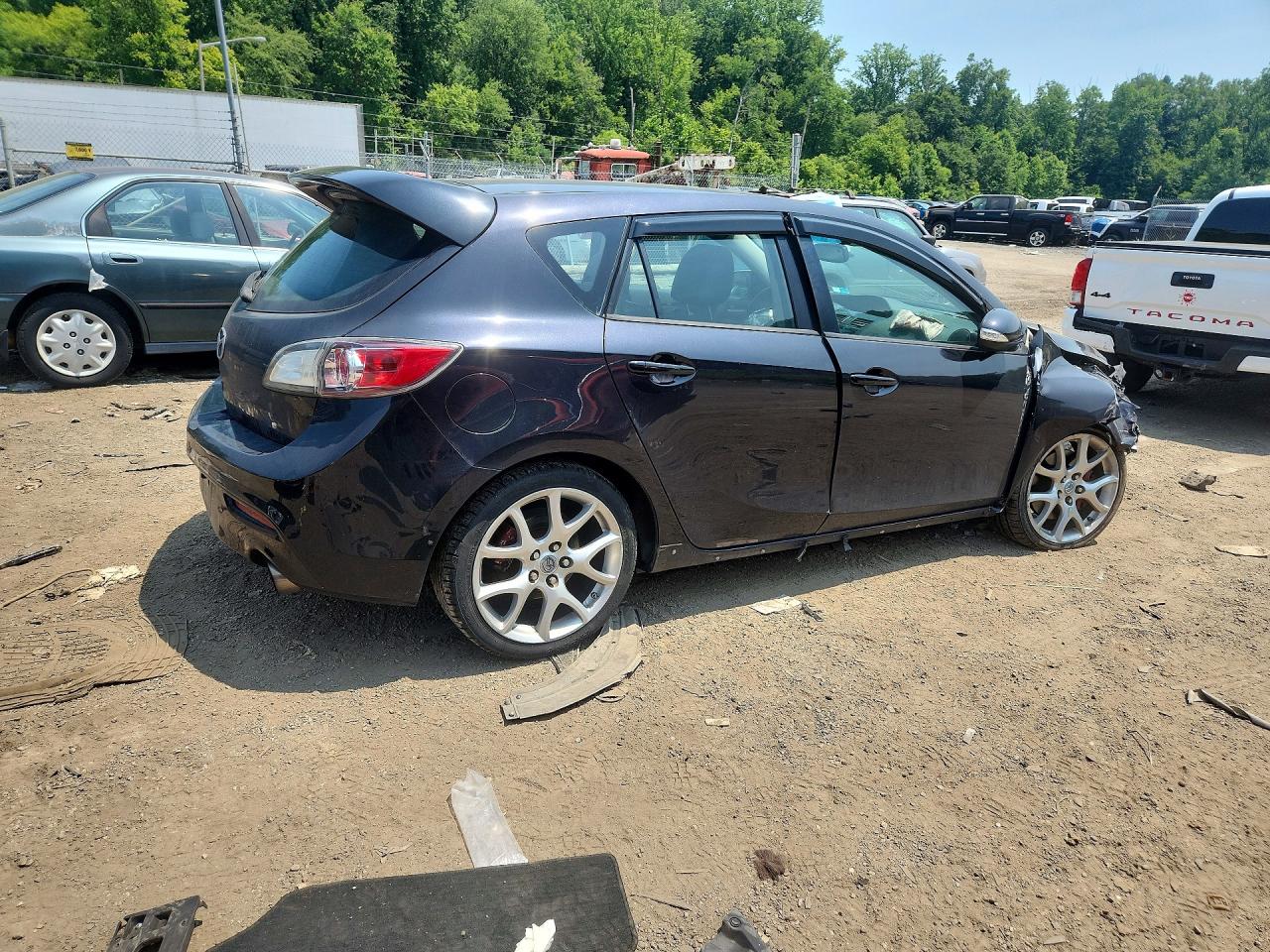 2011 Mazda Speed 3 Black vin: JM1BL1K31B1355172