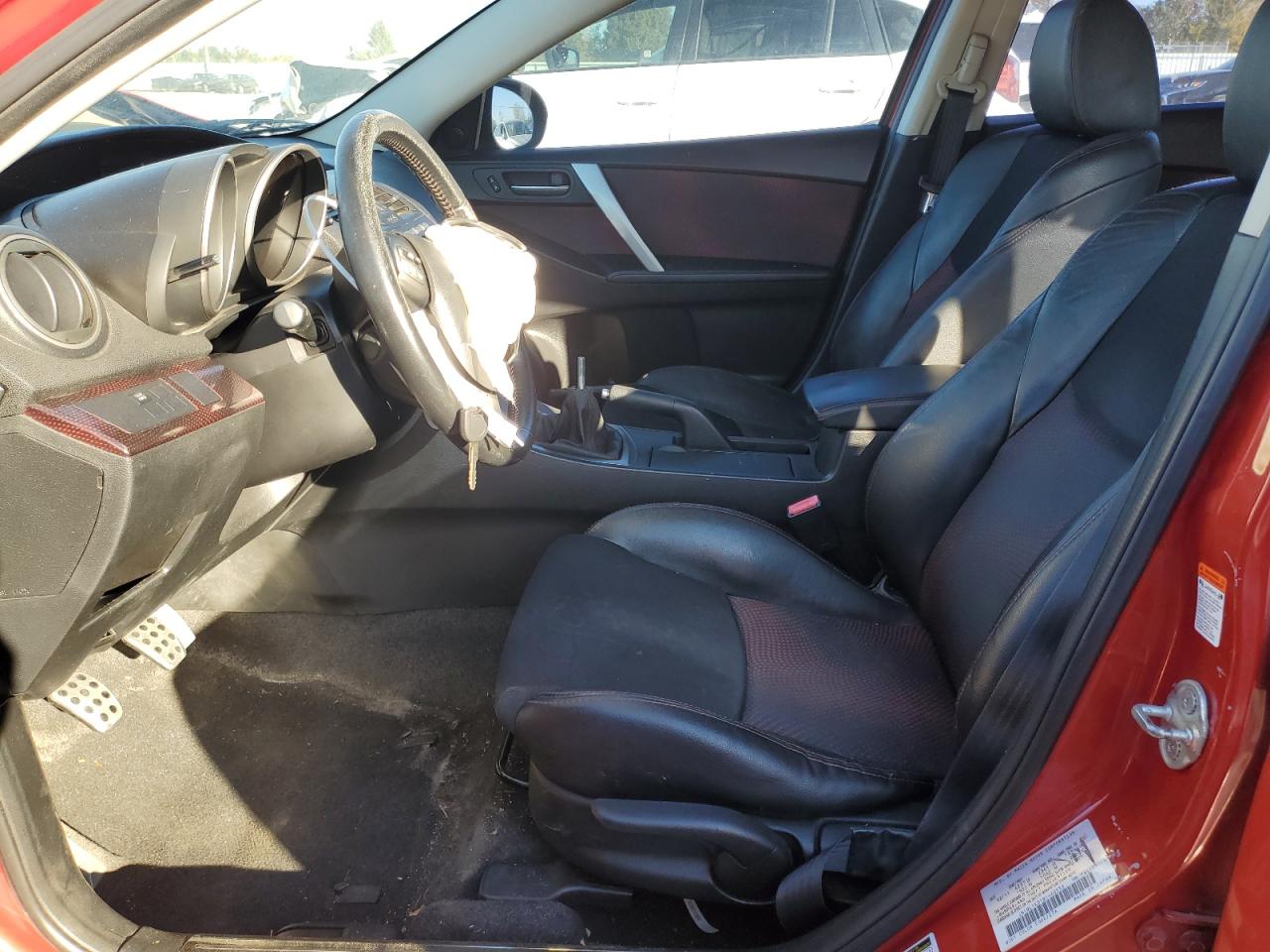 2011 Mazda Speed 3 Red vin: JM1BL1K31B1460553