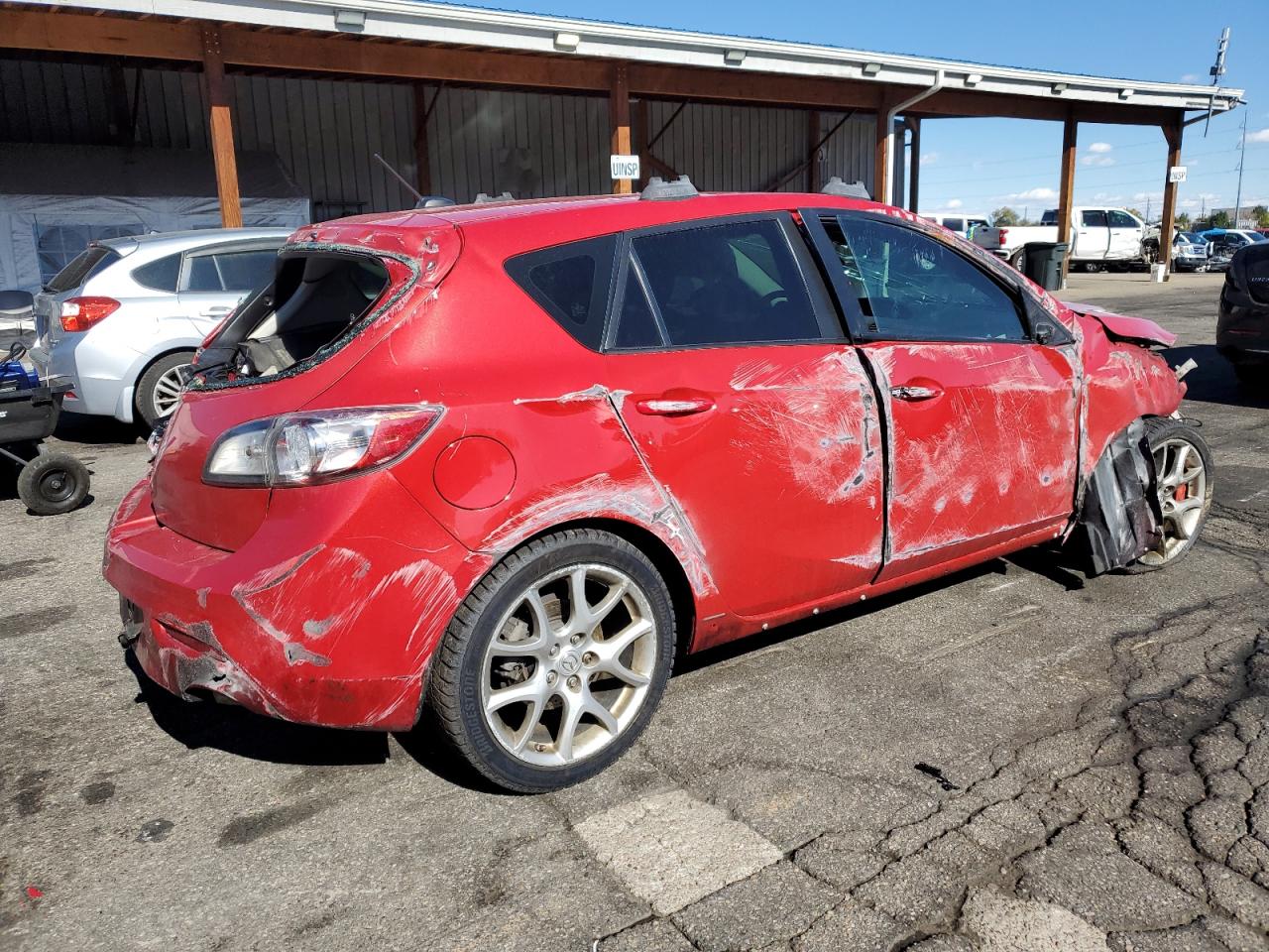 2011 Mazda Speed 3 Maroon vin: JM1BL1K31B1487459