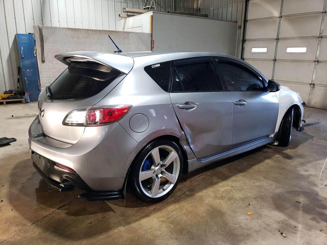 2011 Mazda Speed 3 Gray vin: JM1BL1K33B1397181