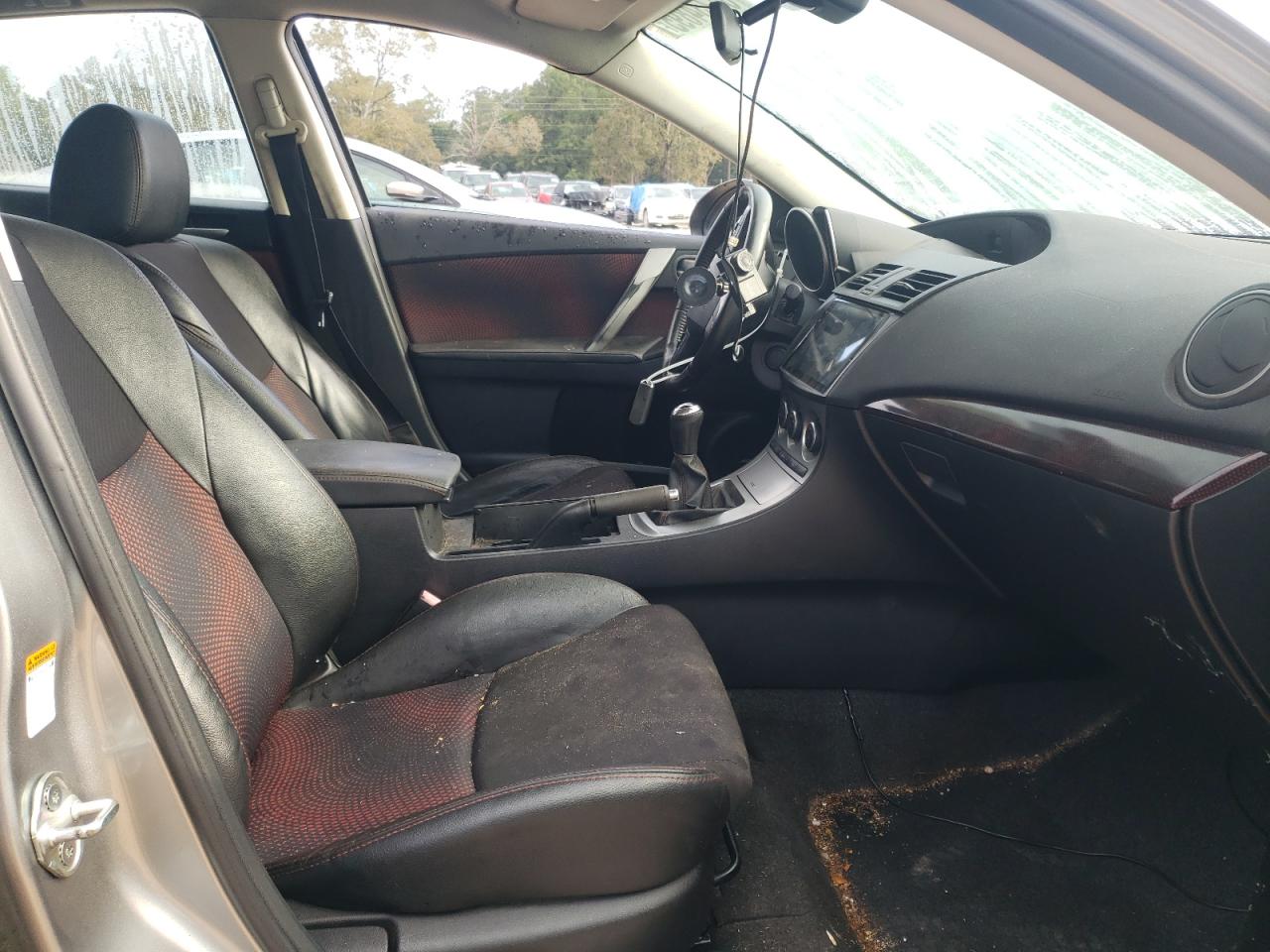 2011 Mazda Speed 3 Silver vin: JM1BL1K34B1376324