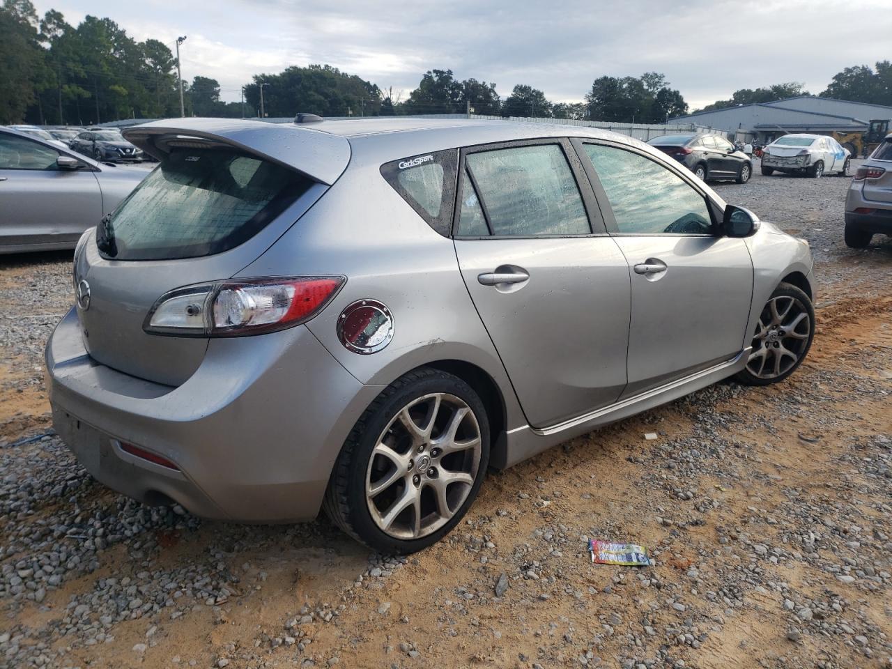 2011 Mazda Speed 3 Silver vin: JM1BL1K34B1376324