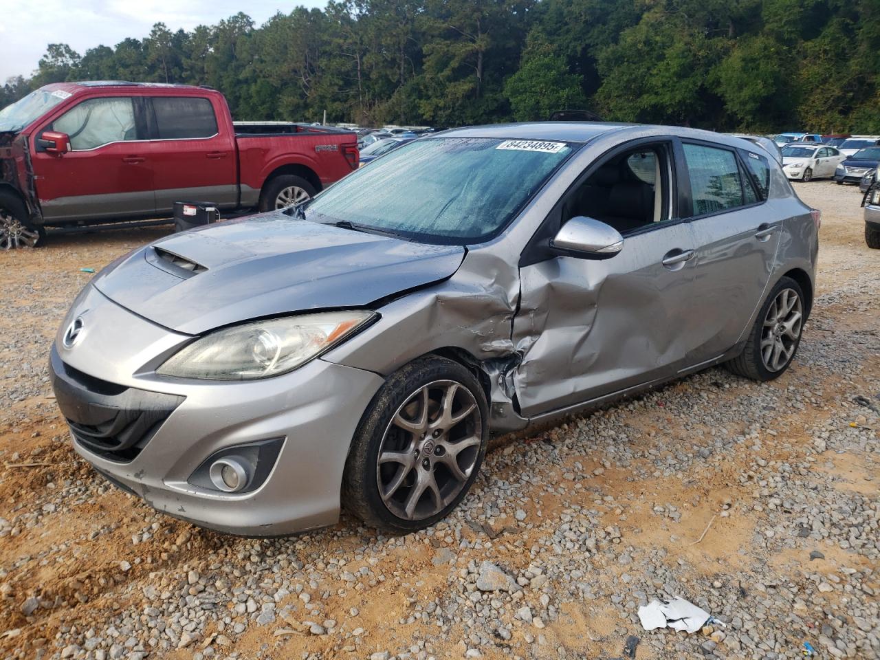2011 Mazda Speed 3 Silver vin: JM1BL1K34B1376324