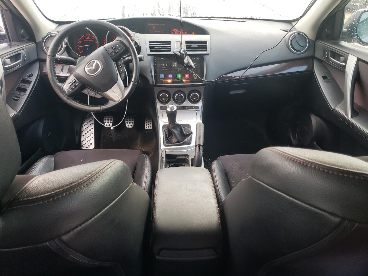 2011 Mazda Speed 3 Silver vin: JM1BL1K34B1376324