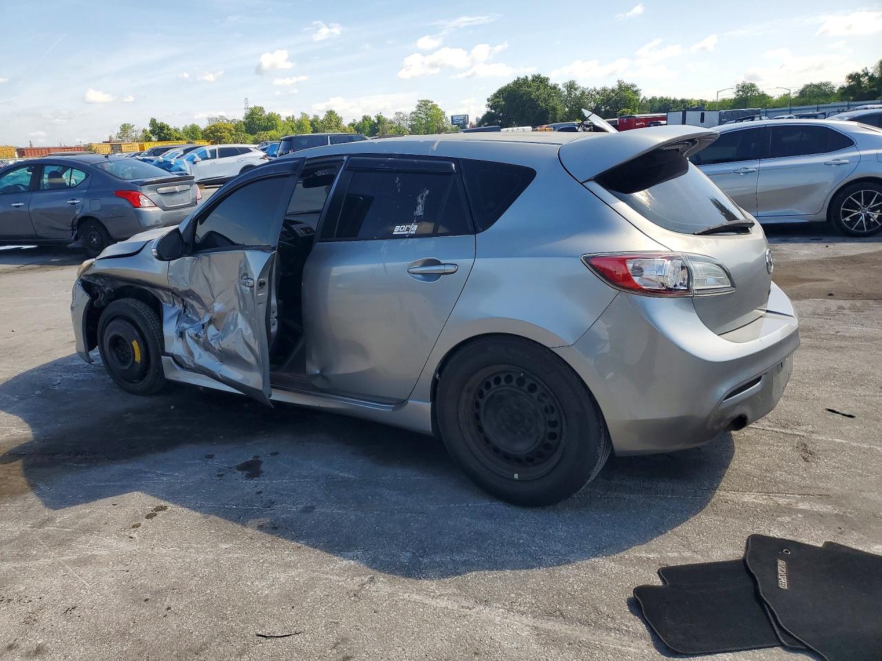 2011 Mazda Speed 3 Silver vin: JM1BL1K34B1380373