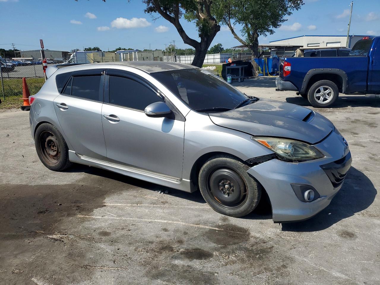 2011 Mazda Speed 3 Silver vin: JM1BL1K34B1380373