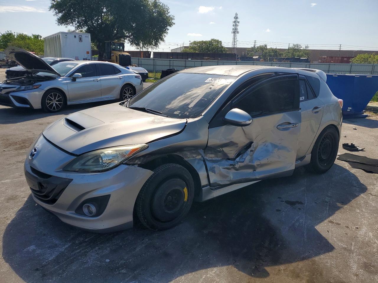 2011 Mazda Speed 3 Silver vin: JM1BL1K34B1380373