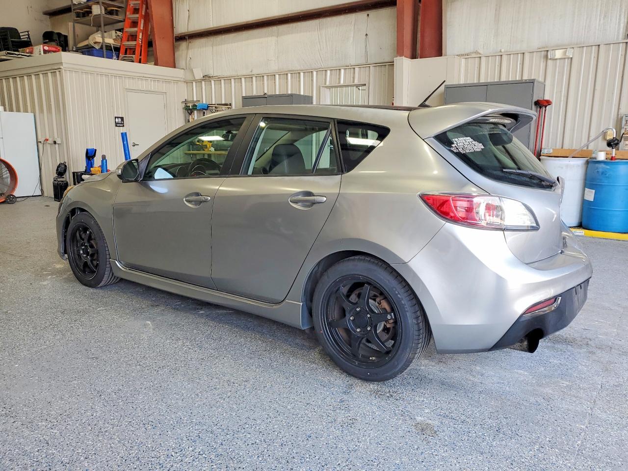 2011 Mazda Speed 3 Gray vin: JM1BL1K34B1459719