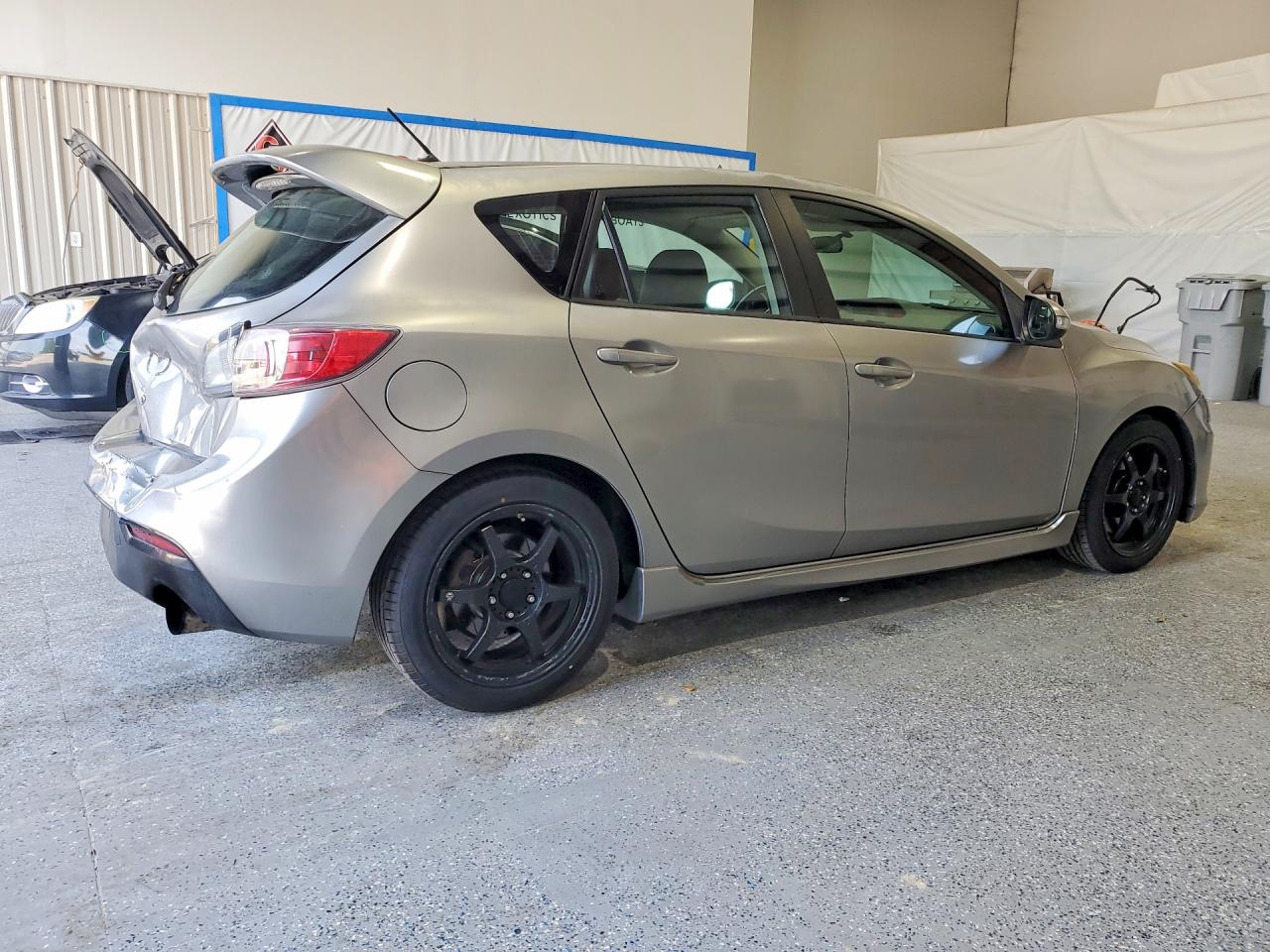 2011 Mazda Speed 3 Gray vin: JM1BL1K34B1459719