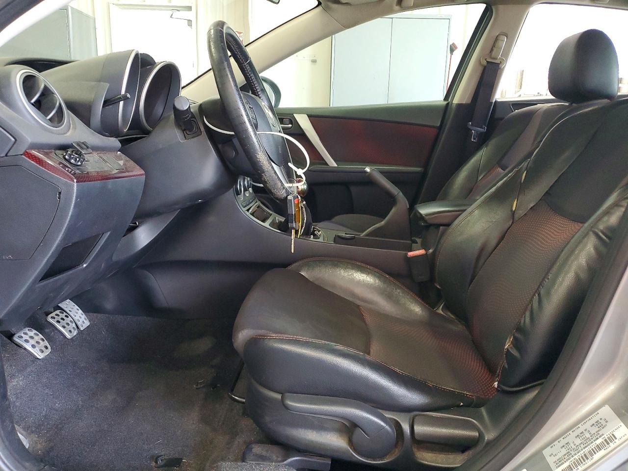 2011 Mazda Speed 3 Gray vin: JM1BL1K34B1459719