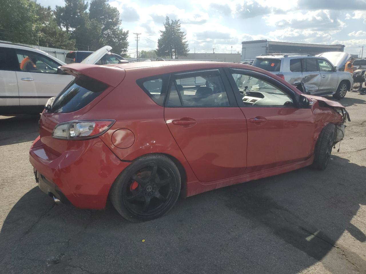 2011 Mazda Speed 3 Red vin: JM1BL1K35B1362707