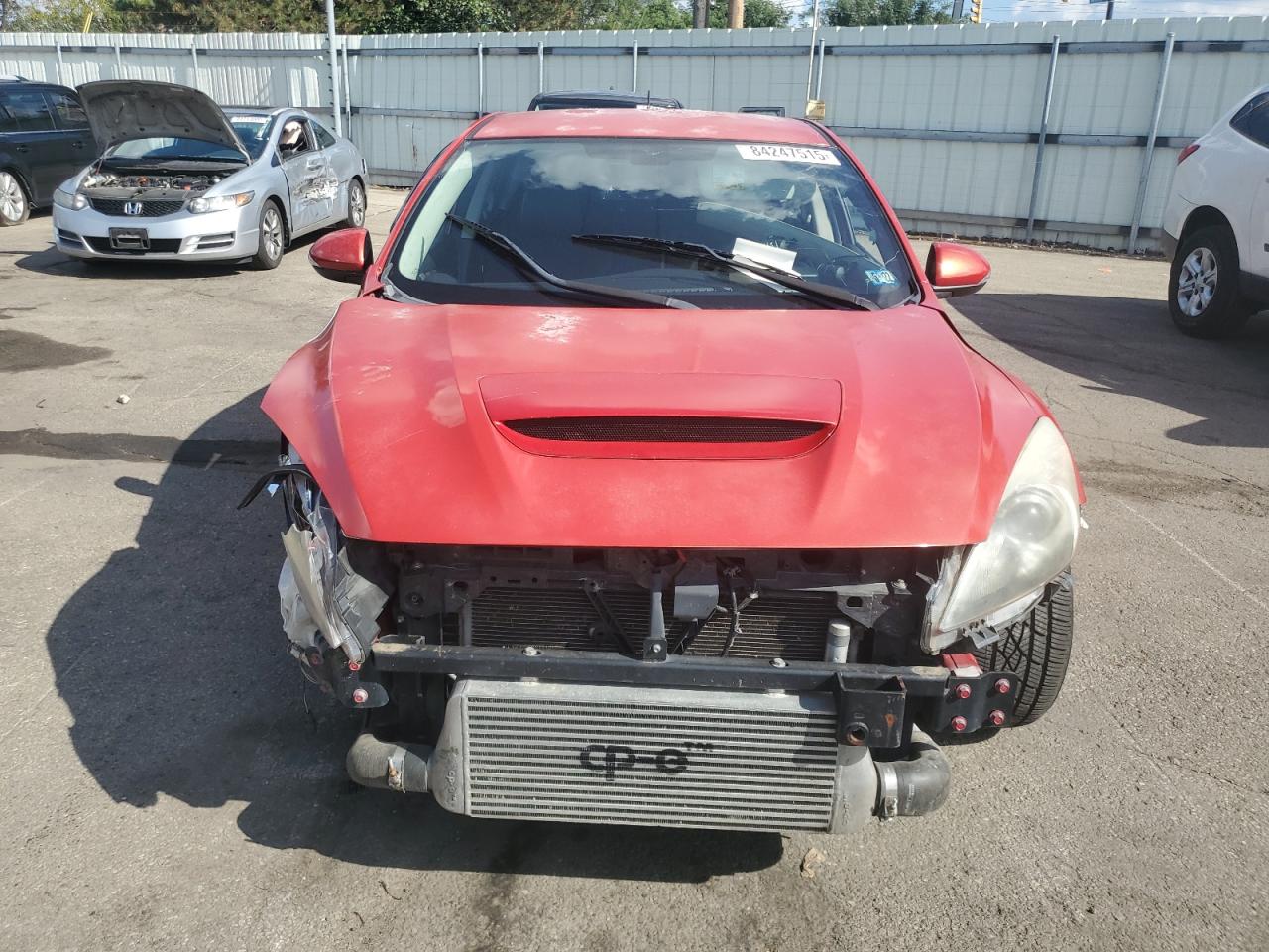 2011 Mazda Speed 3 Red vin: JM1BL1K35B1362707