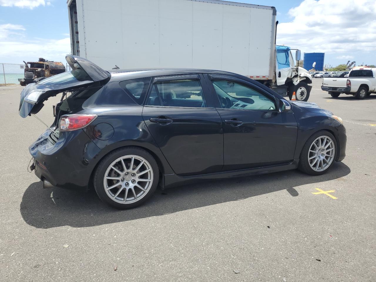 2011 Mazda Speed 3 Black vin: JM1BL1K35B1407208