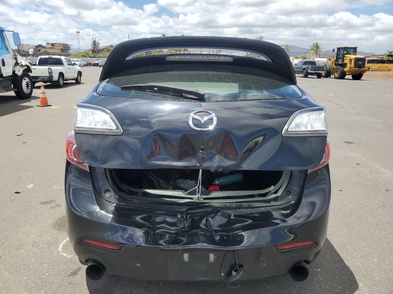 2011 Mazda Speed 3 Black vin: JM1BL1K35B1407208