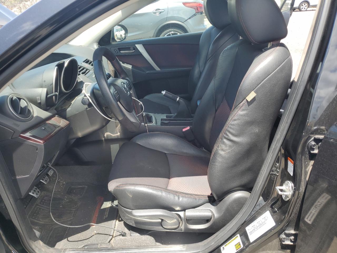 2011 Mazda Speed 3 Black vin: JM1BL1K35B1407208