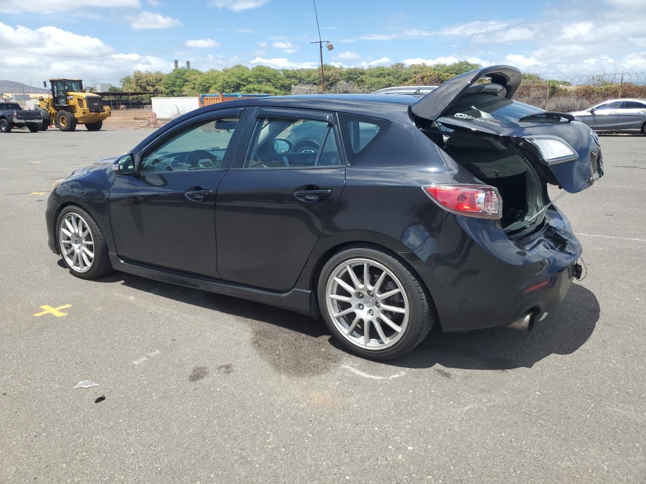 2011 Mazda Speed 3 Black vin: JM1BL1K35B1407208